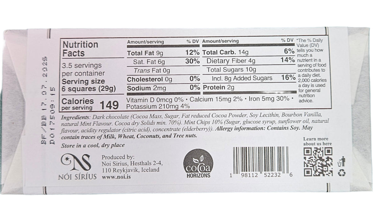 Icelandic Chocolate Bar