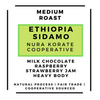 Ethiopia Sidamo - Nura Korate Coop.