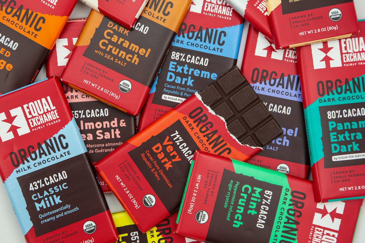 Equal Exchange Chocolate Bars