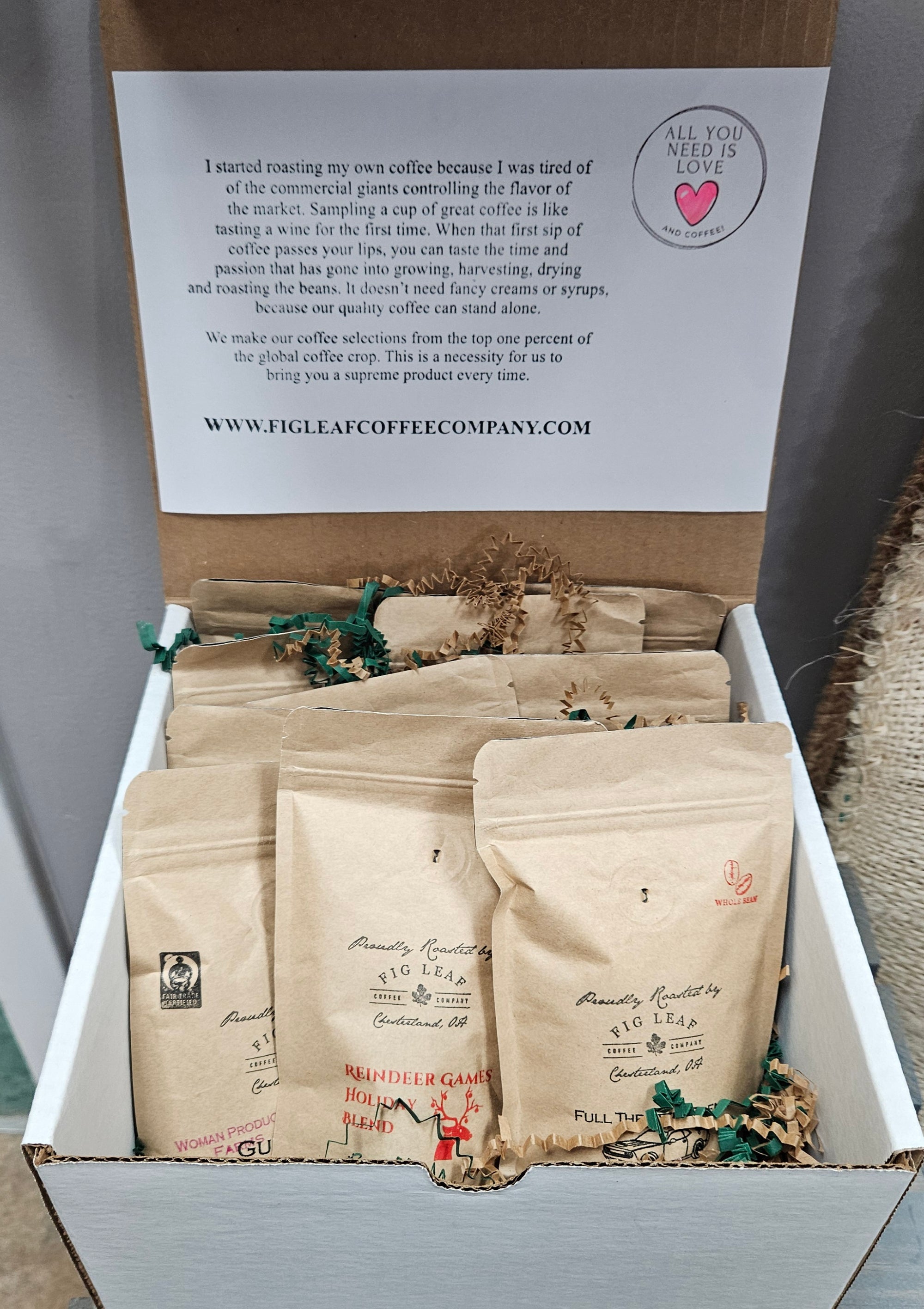 12 Days of Coffee Christmas Gift Box