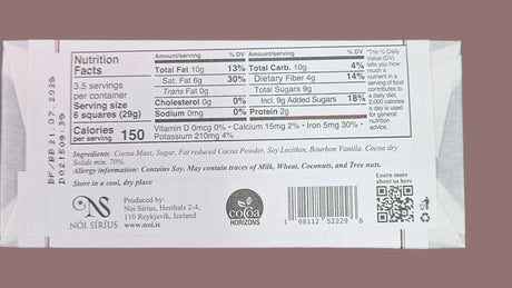 Icelandic Chocolate Bar