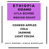 Ethiopia Sidamo - Testi Ayla Bombe Washplant