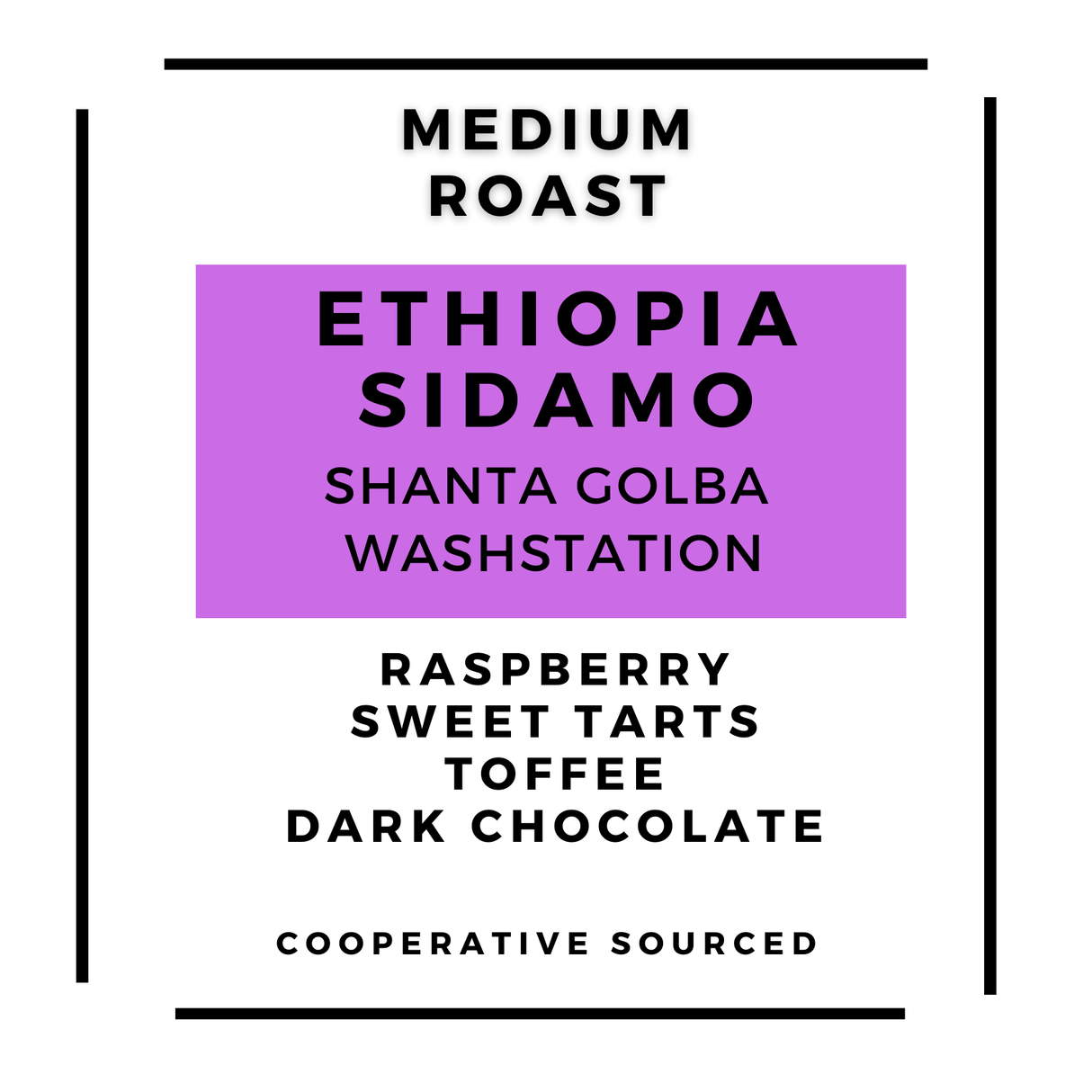 Ethiopia Sidamo - Shanta Golba Washplant