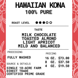 Hawaiian Kona - 100% Pure Kona
