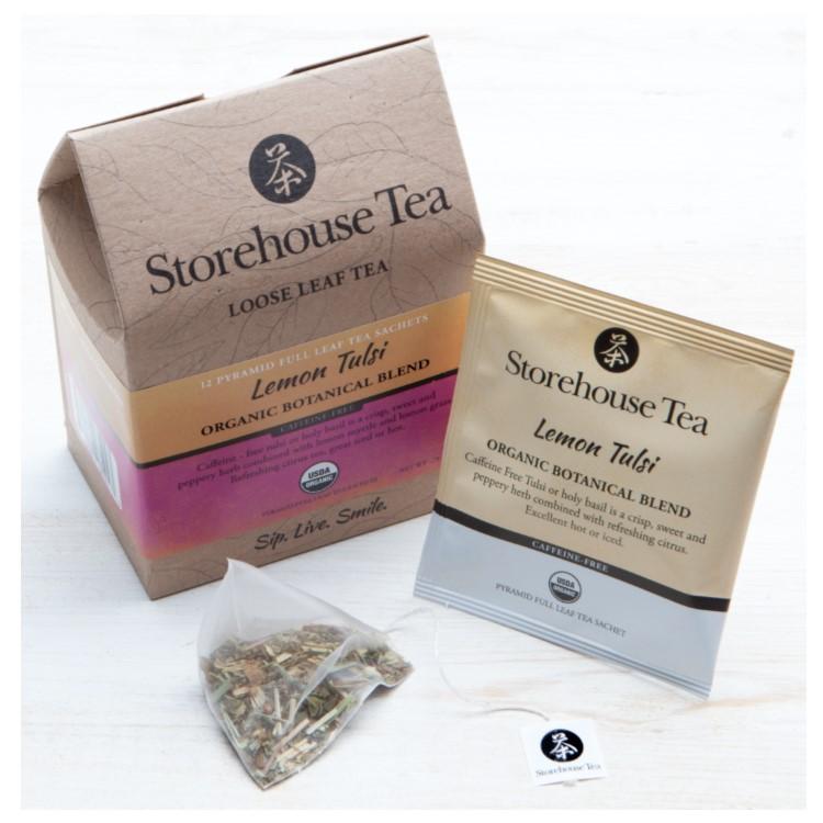 Lemon Tulsi Tea